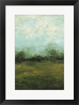 Framed Meadows Edge Dark Crop Print