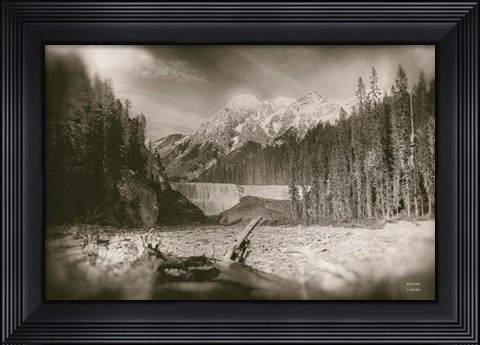 Framed Hike to the Falls Print