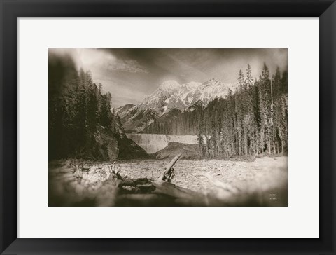 Framed Hike to the Falls Print