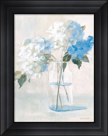 Framed Vintage Bouquet III Print