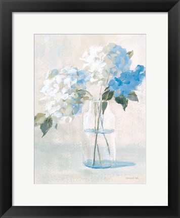 Framed Vintage Bouquet III Print
