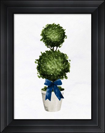 Framed Topiaries 1 Print
