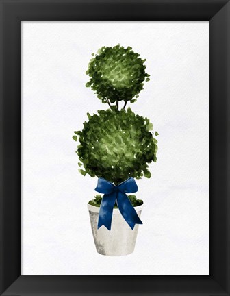 Framed Topiaries 1 Print