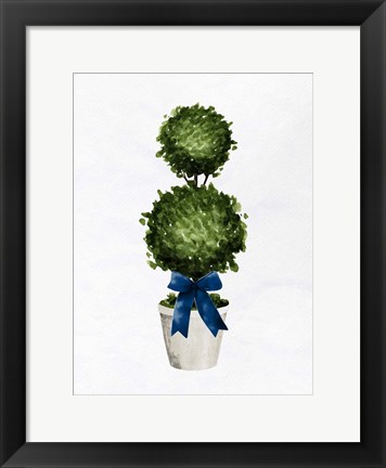 Framed Topiaries 1 Print