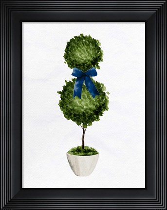 Framed Topiaries 2 Print