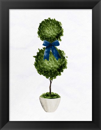 Framed Topiaries 2 Print