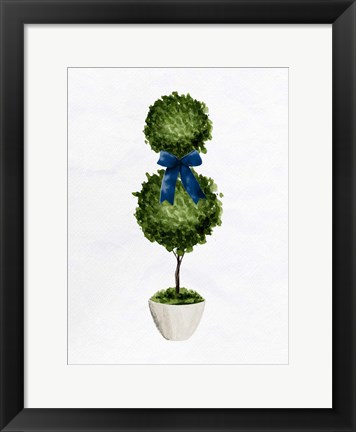 Framed Topiaries 2 Print