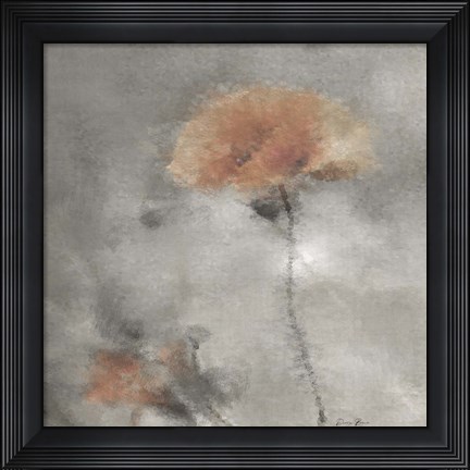 Framed Two Poppies 2 Print