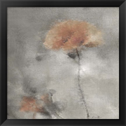 Framed Two Poppies 2 Print