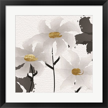 Framed Watercolor Florals 2 Print