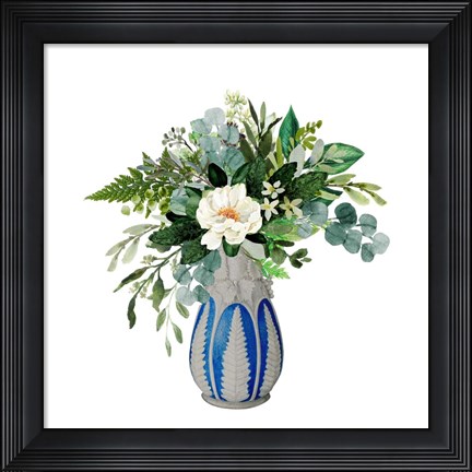 Framed Magnolia And True Print