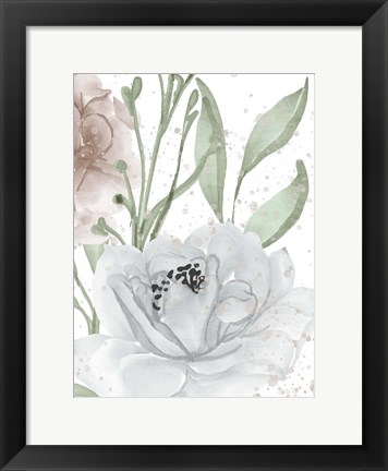 Framed Floral Bloom Panel 2 Print