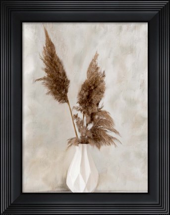 Framed Pampass Vase Print