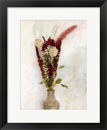 Framed Autumns Song Florals Print
