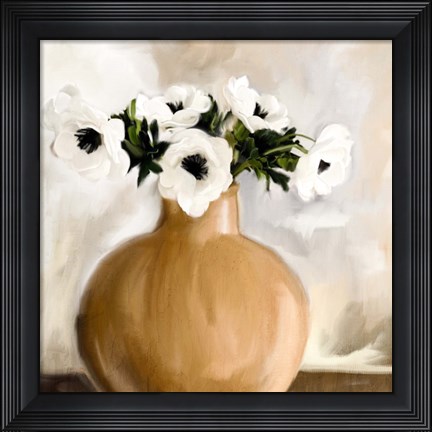 Framed Anemones Print