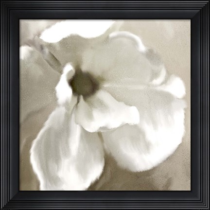 Framed Magnolia Blooming Print