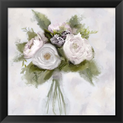 Framed Peonies Print