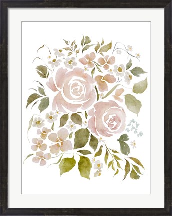 Framed Viola&#39;s Garden Print
