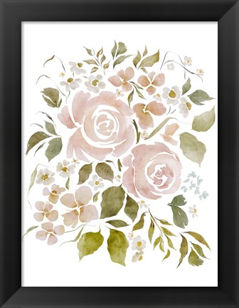 Framed Viola&#39;s Garden Print