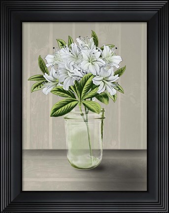 Framed Lovely Bouquet 3 Print