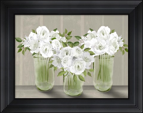 Framed Lovely Bouquet 5 Print