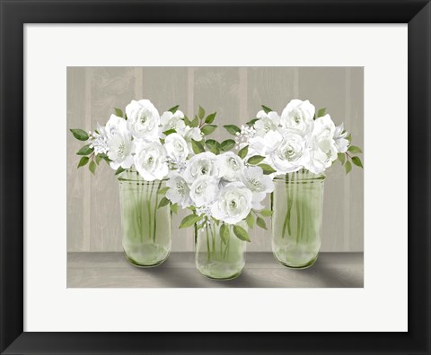 Framed Lovely Bouquet 5 Print