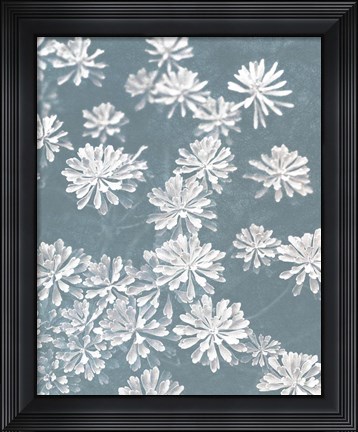 Framed Blooms Falling v2 Print