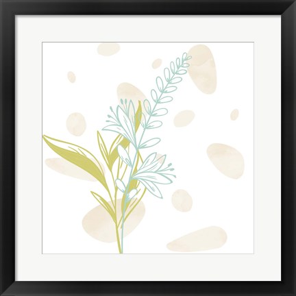 Framed Flower Garden 2 Print