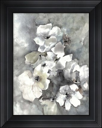 Framed Mundane Florals 1 Print