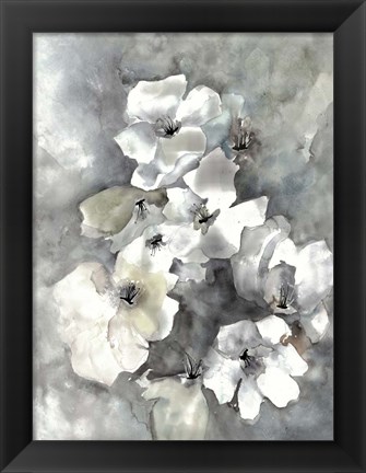 Framed Mundane Florals 1 Print