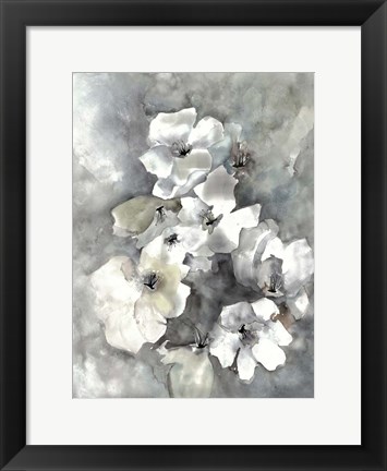 Framed Mundane Florals 1 Print