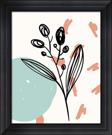 Framed Spring Organics 1 Print