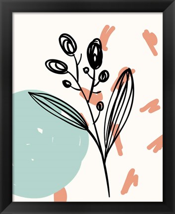 Framed Spring Organics 1 Print