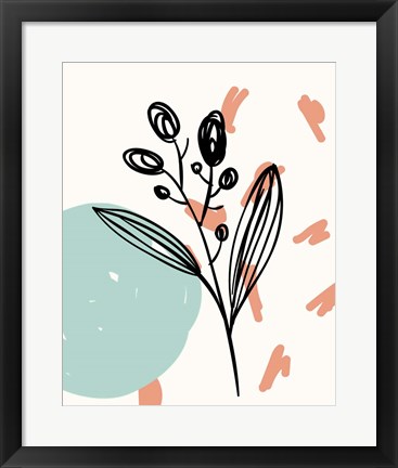 Framed Spring Organics 1 Print