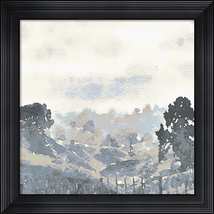 Framed Mountainscape Print