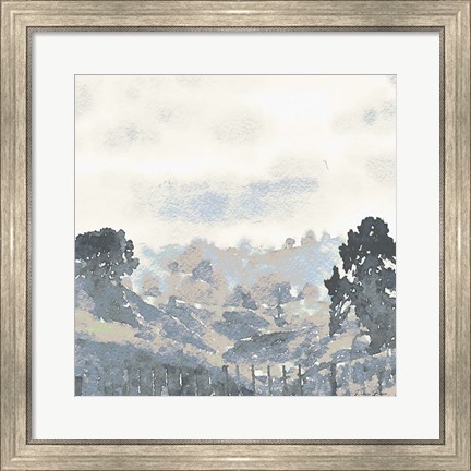 Framed Mountainscape Print