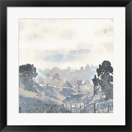Framed Mountainscape Print
