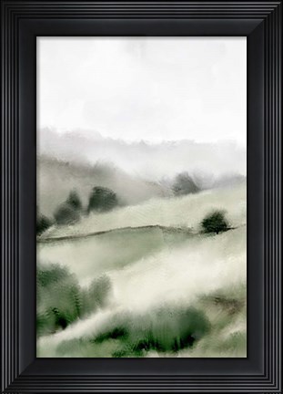Framed Hillside Print