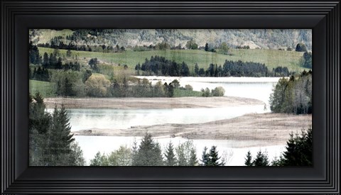 Framed River Rum Print