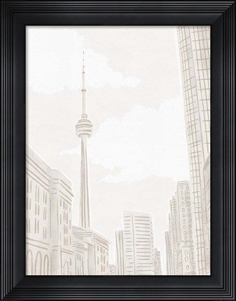 Framed Toronto Print