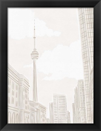 Framed Toronto Print