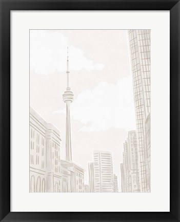 Framed Toronto Print