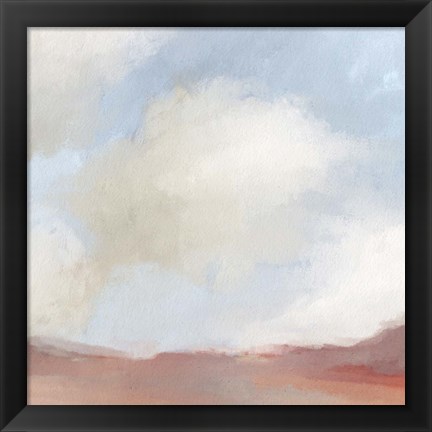 Framed Skies Above The Canyon Print