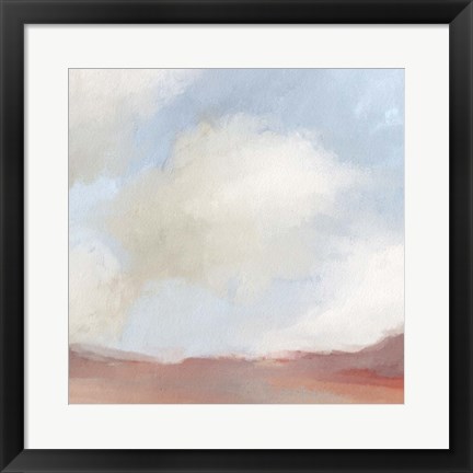 Framed Skies Above The Canyon Print