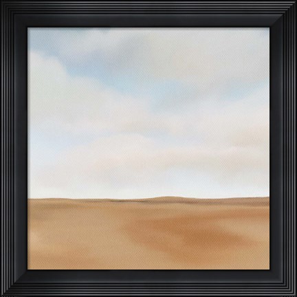 Framed Wheat Fields Print