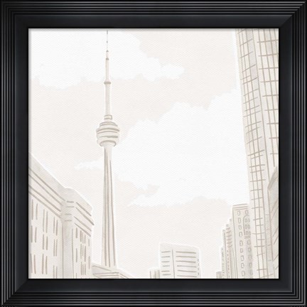 Framed Toronto Print