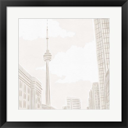 Framed Toronto Print