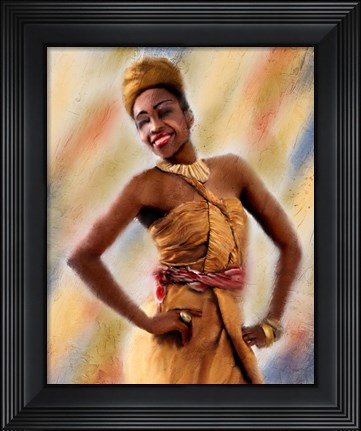Framed Smile Print