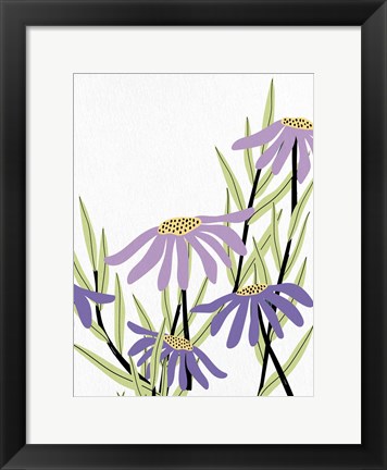 Framed Purple Power 2 Print