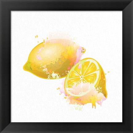 Framed Fruit 1 Print